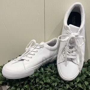 Rachel Zoe Size 10 White Leather
Lace Up Sneaker Thick Sole